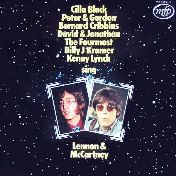 The Stars Sing Lennon and McCartney Vinyl LP (LP Record, Compilation, Mono) - VG+/VG+ - Classical33.co.uk