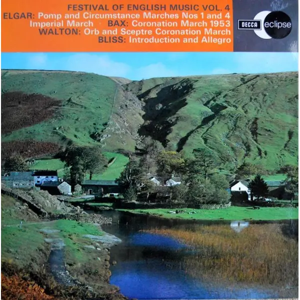 Elgar, Bax, Walton, Bliss - Festival Of English Music Vol. 4 Vinyl LP Album (LP Record) - VG+/VG+ - Classical33.co.uk