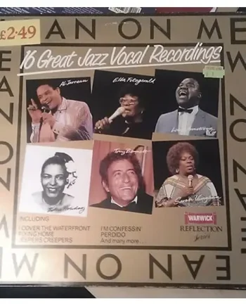 Lean On Me - 16 Great Jazz Vocal Recordings Vinyl LP (LP Record, Compilation) - NM/VG - Classical33.co.uk