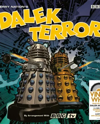 DOCTOR WHO - DALEK TERROR SOUNDTRACK (SUPER LTD. ED. 'RECORD STORE DAY' EXTERMINATION SPLATTER 2LP VINYL GATEFOLD)