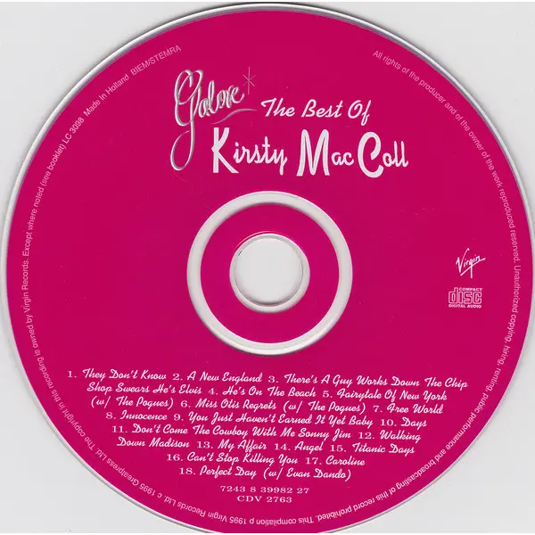 Kirsty MacColl - Galore (The Best Of) (CD, Compilation) - NM/NM - Classical33.co.uk