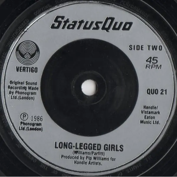 Status Quo - Dreamin' 7 Inch Vinyl Single (7 Inch Record) - NM/VG+ - Classical33.co.uk