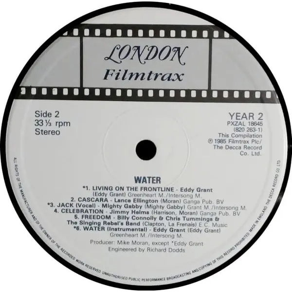Water Vinyl LP (LP Record, Album) - NM/VG+ - Classical33.co.uk