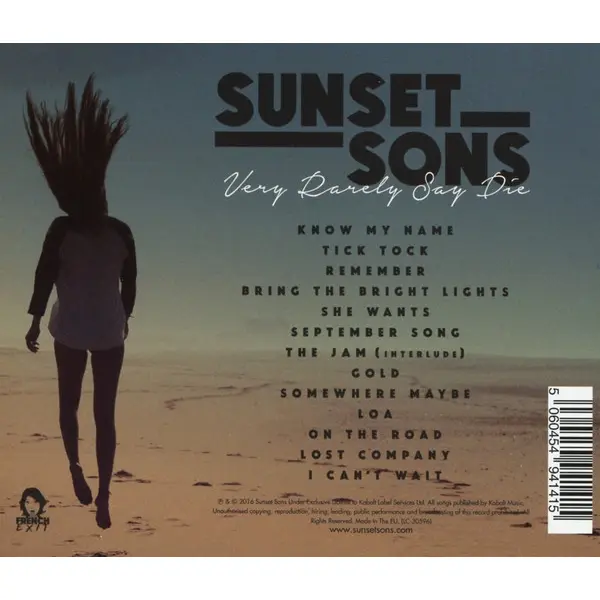 Sunset Sons - Very Rarely Say Die (CD, Album) - VG+/NM - Classical33.co.uk
