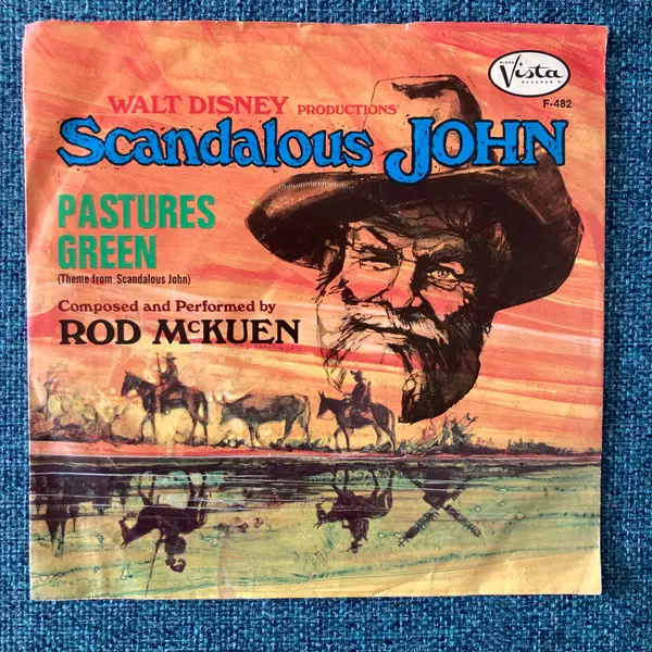 Rod McKuen and Rod McKuen Orchestra - Pastures Green 7 Inch Vinyl Single (7 Inch Record) - VG+/VG+ - Classical33.co.uk