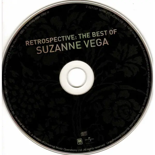 Suzanne Vega - Retrospective: The Best Of Suzanne Vega (2xCD, Album, Compilation, Special Edition) - NM/NM - Classical33.co.uk