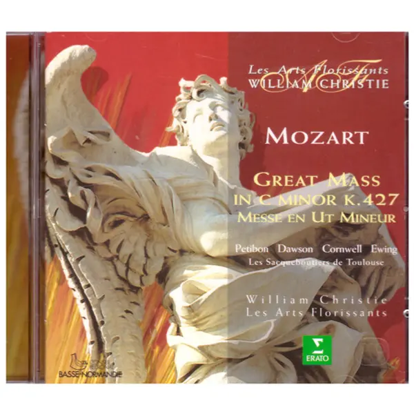 Mozart - Petibon, Dawson, Cornwell, Ewing, Les Sacqueboutiers De Toulouse, William Christie, Les Arts Florissants - Great Mass In C Minor K.427 (CD, Album) - VG+/NM - Classical33.co.uk