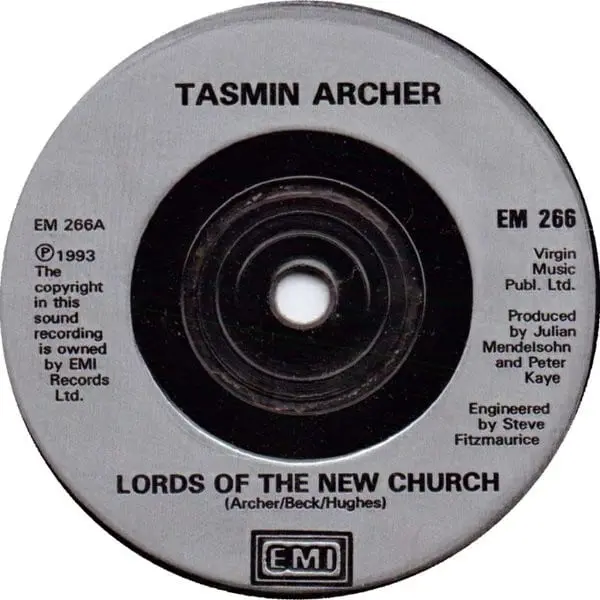 Tasmin Archer - Lords Of The New Church 7 Inch Vinyl Single (7 Inch Record) (45 Record) - VG+/VG+ - Classical33.co.uk