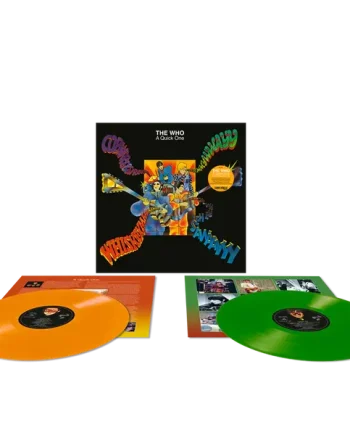 THE WHO - A QUICK ONE VINYL (SUPER LTD. 'RSD' ED. TRANSPARENT GREEN & ORANGE 2LP)