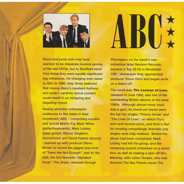 ABC - The Look Of Love (CD, Compilation) - NM/NM - Classical33.co.uk