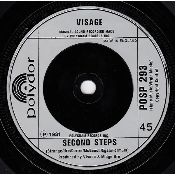 Visage - Visage 7 Inch Vinyl Single (7 Inch Record) - NM/VG+ - Classical33.co.uk