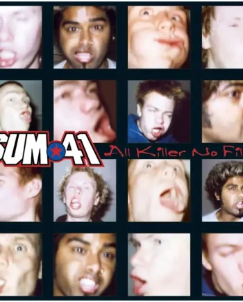 SUM 41 - ALL KILLER NO FILLER VINYL (LTD. 25TH ANN. ED. GLOW IN DARK SILVER 2LP W/ ALT. SLEEVE)