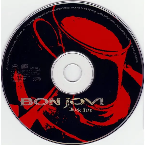 Bon Jovi - Cross Road (The Best Of Bon Jovi) (CD, Compilation) - NM/NM - Classical33.co.uk