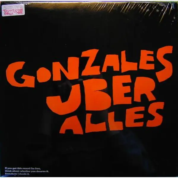 Gonzales - Gonzales Uber Alles - All City Records