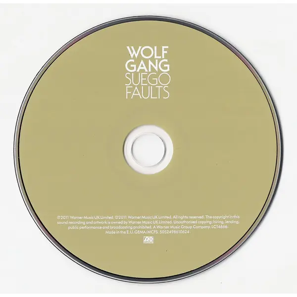 Wolf Gang - Suego Faults (CD, Album) - VG+/NM - Classical33.co.uk