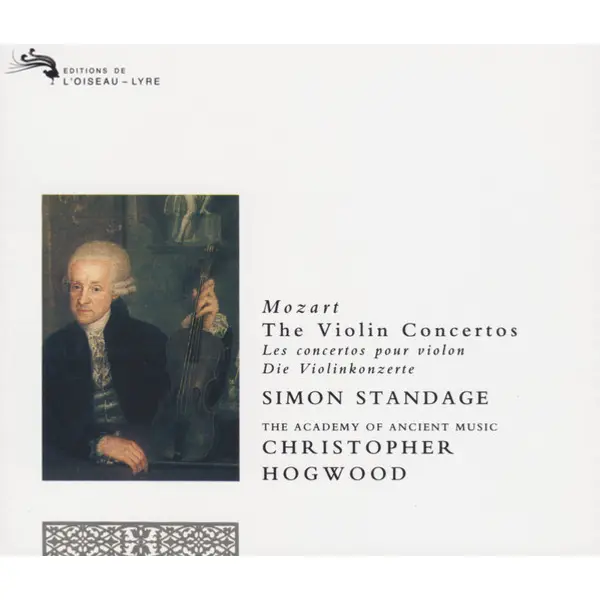 Mozart - Simon Standage, The Academy Of Ancient Music, Christopher Hogwood - The Violin Concertos = Les Concertos Pour Violon = Die Violinkonzerte (2xCD, Album) - NM/NM - Classical33.co.uk