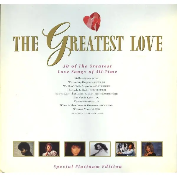 The Greatest Love Vinyl LP (2xLP Record, Compilation) - NM/NM - Classical33.co.uk