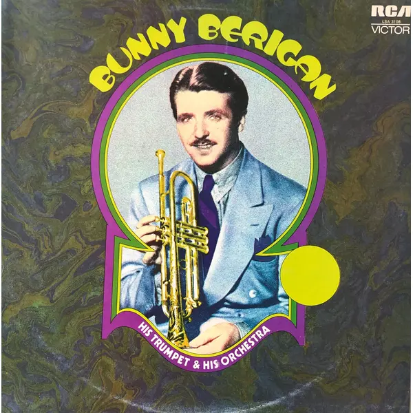 Bunny Berigan Vintage Vinyl Record Cover For Sale