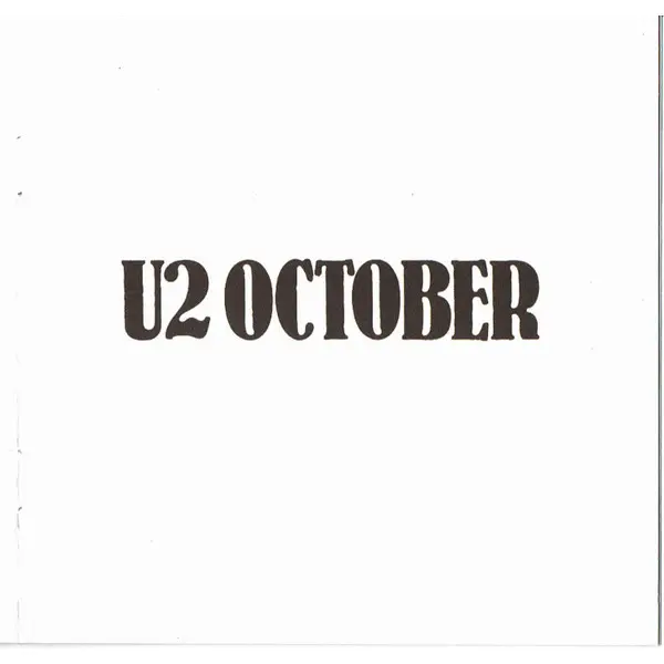 U2 - October (CD, Album) - NM/NM - Classical33.co.uk