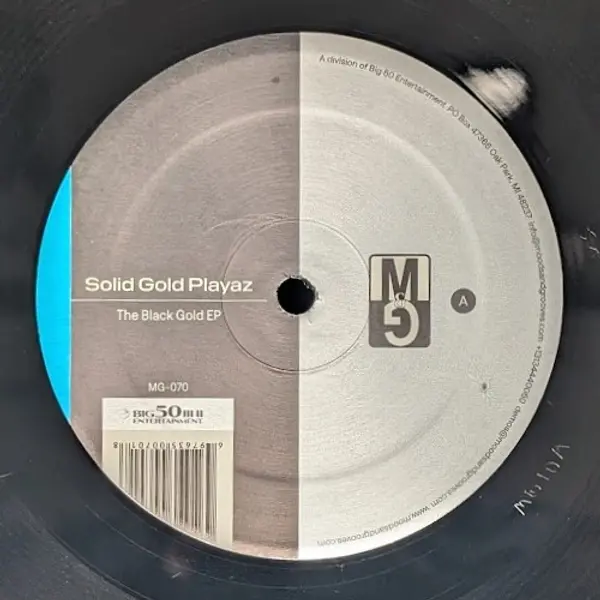 Solid Gold Playaz - The Black Gold EP - All City Records