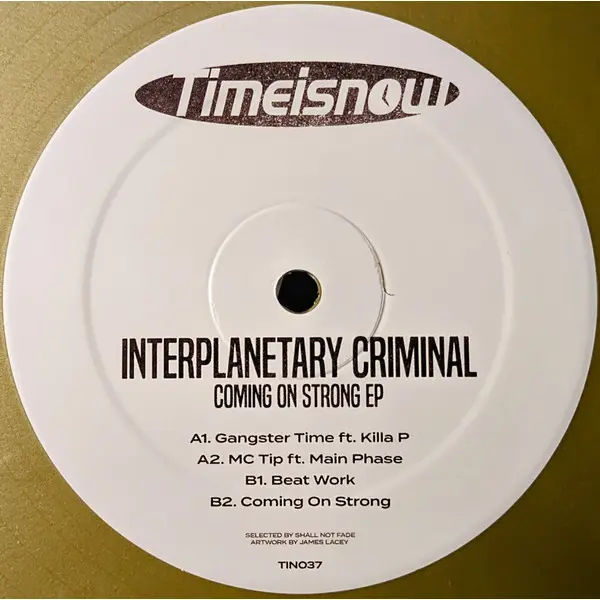 Interplanetary Criminal - Coming On Strong EP - All City Records