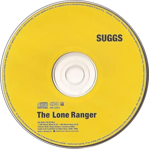 Suggs - The Lone Ranger (CD, Album) - NM/NM - Classical33.co.uk