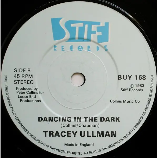 Tracey Ullman - Breakaway 7 Inch Vinyl Single (7 Inch Record) - VG+/VG+ - Classical33.co.uk