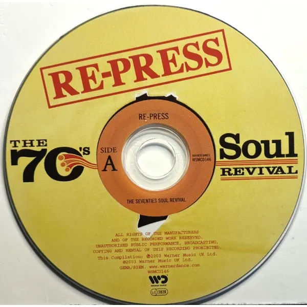 Re-Press (The 70's Soul Revival) (2xCD, Compilation) - NM/NM - Classical33.co.uk