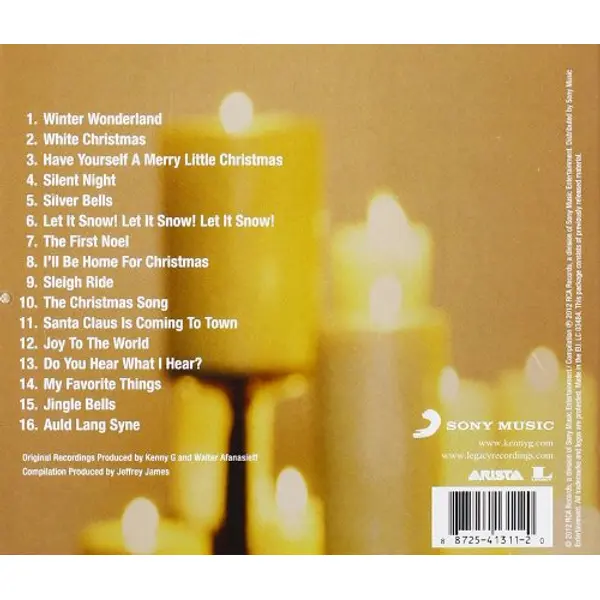 Kenny G - The Classic Christmas Album (CD, Compilation) - VG+/VG+ - Classical33.co.uk