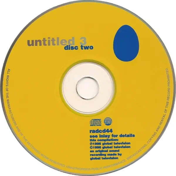 Untitled 3 (2xCD, Compilation) - VG+/VG+ - Classical33.co.uk