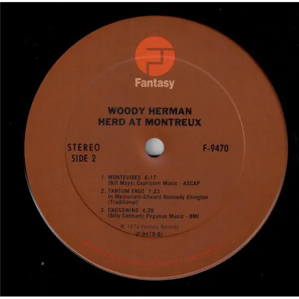 Woody Herman - Herd At Montreux Vinyl LP (LP Record, Album) - NM/VG+ - Classical33.co.uk