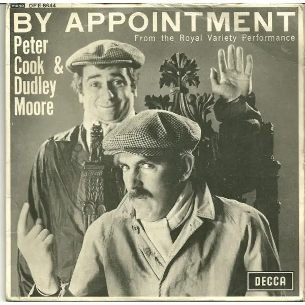 Peter Cook and Dudley Moore - By Appointment 7 Inch Vinyl Single (7 Inch Record, EP) (Jukebox Record) - VG+/NM - Classical33.co.uk