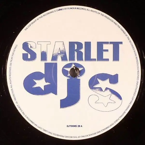 Starlet DJs - Can't Stop Dancin' - All City Records