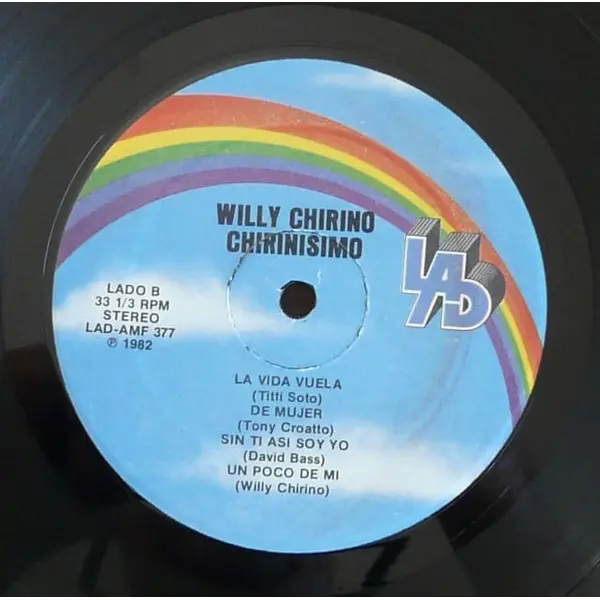Willy Chirino - Chirinisimo Vinyl LP (LP Record, Album) - NM/VG+ - Classical33.co.uk
