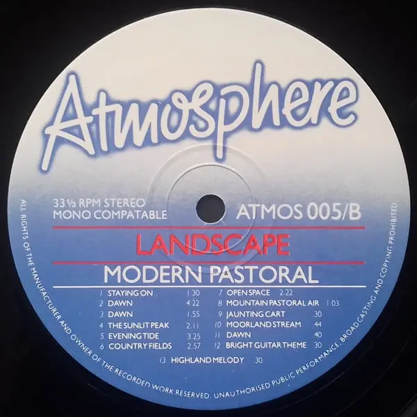 Landscape Vinyl LP (LP Record, Album) - NM/VG - Classical33.co.uk