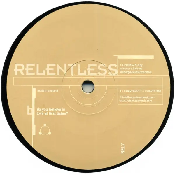 Misstress Barbara - Growing Pains - All City Records