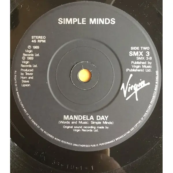 Simple Minds - Ballad Of The Streets 7 Inch Vinyl Single (7 Inch Record, EP) - VG+/VG+ - Classical33.co.uk