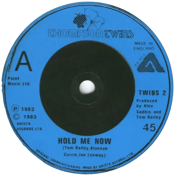 Thompson Twins - Hold Me Now 7 Inch Vinyl Single (7 Inch Record) - NM/VG+ - Classical33.co.uk
