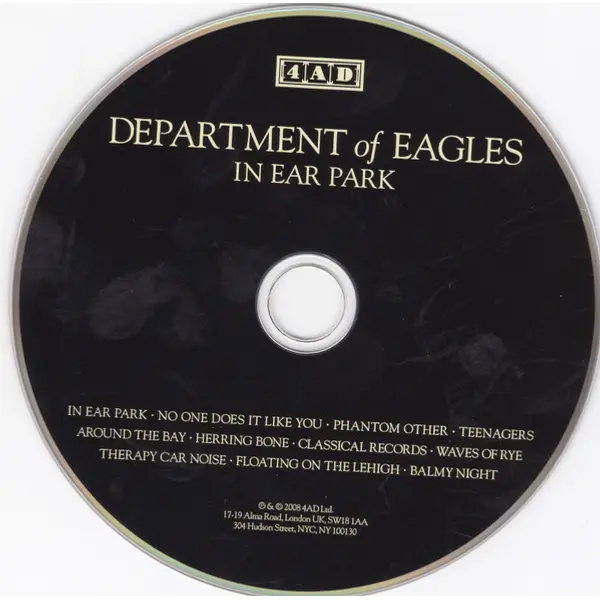 Department Of Eagles - In Ear Park (CD, Album) - NM/NM - Classical33.co.uk