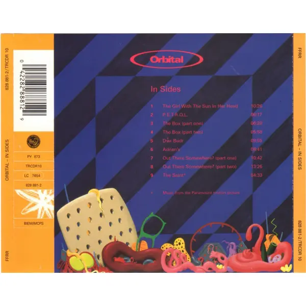 Orbital - In Sides (CD, Album) - VG+/VG+ - Classical33.co.uk