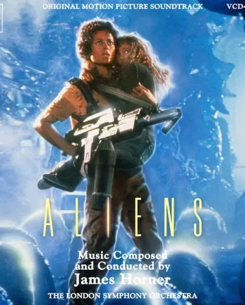 ALIENS ORIGINAL SOUNDTRACK (JAMES HORNER) (35TH ANNIVERSARY EDITION) VINYL (SUPER LTD. ED. 'RECORD STORE DAY' "ACID BLOOD" YELLOW-GREEN LP)
