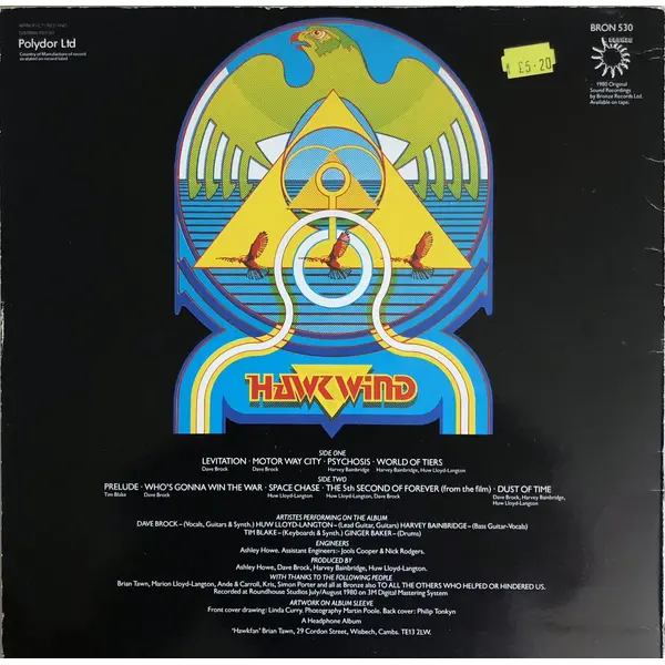 Hawkwind – Levitation | VinylSelector.com