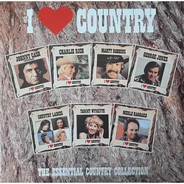 I Love Country (Vintage Country) Vinyl LP (LP Record, Compilation) - M/NM - Classical33.co.uk