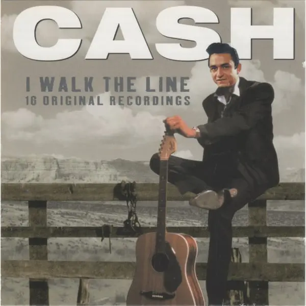 Johnny Cash - I Walk The Line (16 Original Recordings) (CD, Compilation) - NM/VG+ - Classical33.co.uk