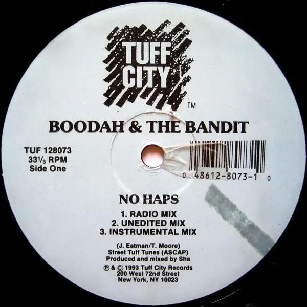 Boodah An Da Bandit - No Haps / Brain On Drugz - All City Records