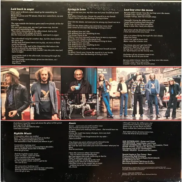 Sutherland Brothersand Quiver - Beat Of The Street Vinyl LP (LP Record, Album, Gatefold) - NM/VG+ - Classical33.co.uk