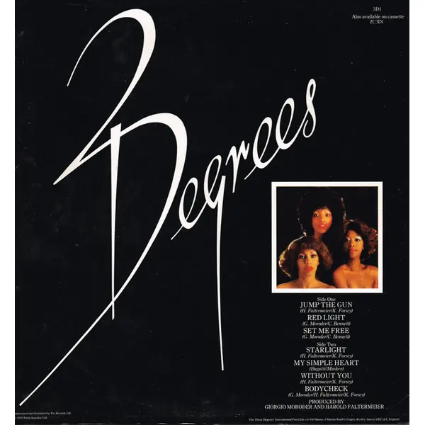 3 Degrees - 3D Vinyl LP (LP Record, Album) - VG+/VG+ - Classical33.co.uk