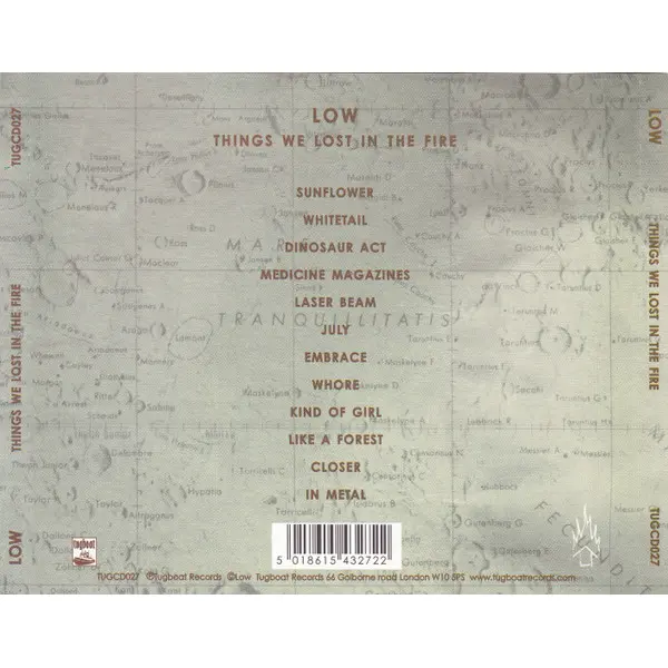 Low - Things We Lost In The Fire (CD, Album) - NM/NM - Classical33.co.uk