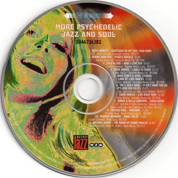 More Psychedelic Jazz And Soul (From The Atlantic And Warner Vaults) (CD, Compilation) - NM/NM - Classical33.co.uk