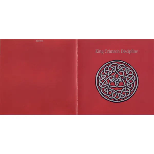 King Crimson - Discipline (CD, Album) - VG+/VG+ - Classical33.co.uk